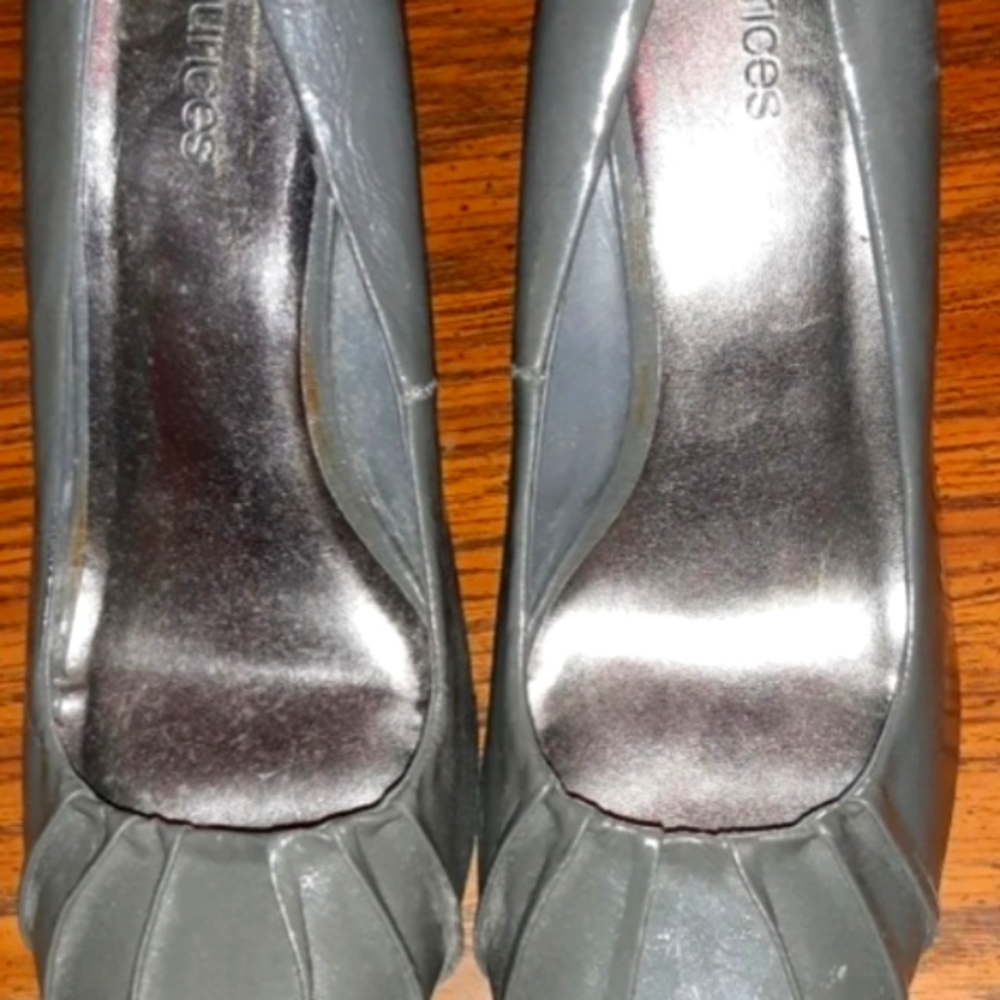Grey heels